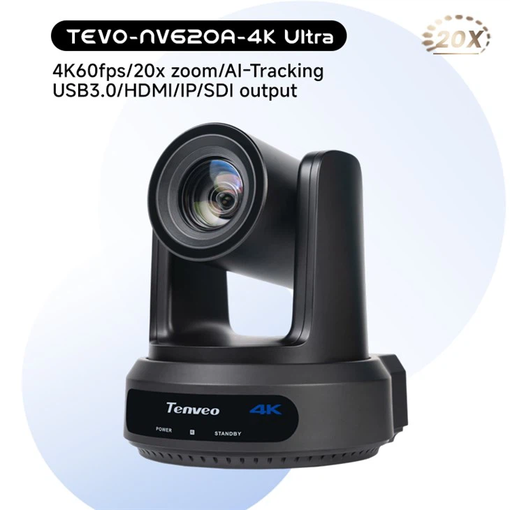 TEVO-NV620A-4K 20x Optik Yakınlaştırmalı Video Konferans Kamerası